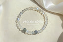 Orbit and Satellite crystal bracelet pair alternate view