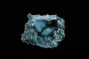 Quartz on Malachite & Chrysocolla after Malachite after Gypsum