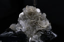Rose calcite with black tourmaline
