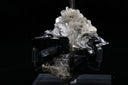 Rose calcite with black tourmaline