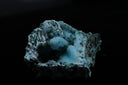 Quartz on Malachite & Chrysocolla after Malachite after Gypsum